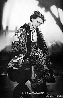 Pe 25 septembrie 1913 s-a nascut Maria Tanase
