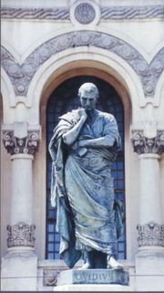 Publius Ovidius Naso, (n. 20 martie, 43 i.Hr., Sulmo, azi Sulmona-Aquila - d. 17 sau 18 d. Hr., Tomis, azi Constanta)