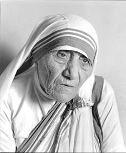 Maica Tereza primeşte Premiul Nobel pentru Pace