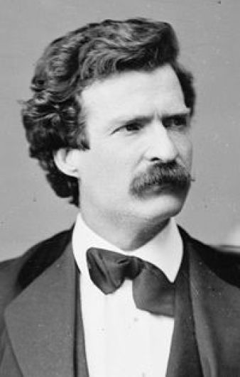 Mark Twain (n. 30 noiembrie 1835 – 21 aprilie 1910)