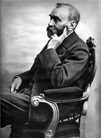 Alfered Nobel (n. 21 octombrie 1833 - d. 10 decembrie 1896)