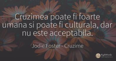 to understand bed torture Citate de Jodie Foster